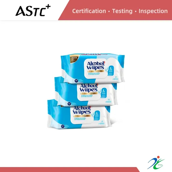 Wet Wipes Exported to Saudi Arabia with Sfda Certification (compliance testing report)