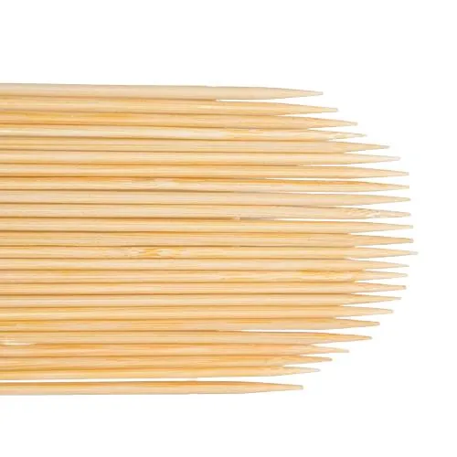 Food Grade Reusable Kebab Rotating Bamboo Sticks Bamboo Skewers
