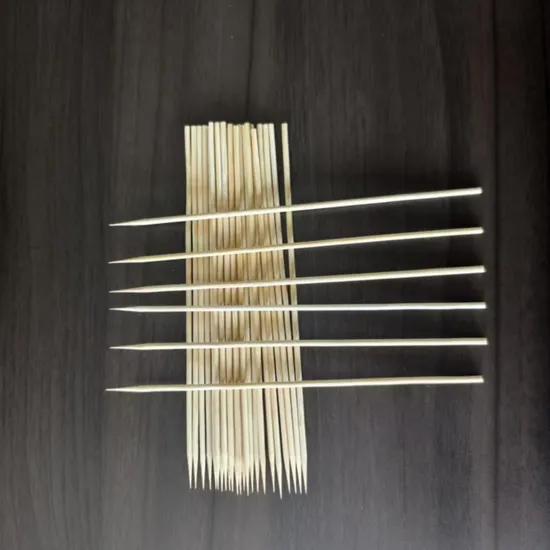 Durable Smooth Food Grade Bamboo Sticks for Barbecue