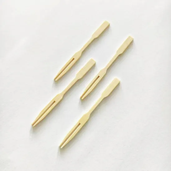 2024 Factory Direct Sell Bamboo Mini Fruit Skewers for Party Camping