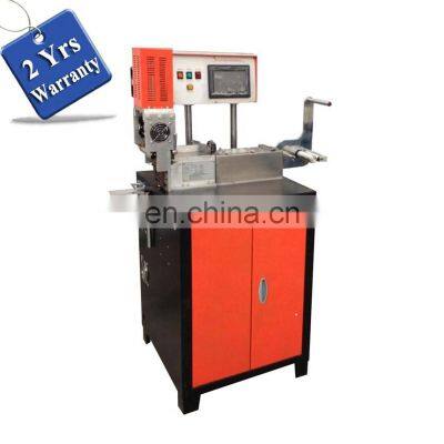 UGS2080 ultrasonic automatic fabric tape cutting machine, digital ultrasound webbing sling ribbon cutter