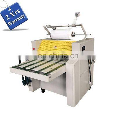 FM8350 Table top office Preglued Plastic film Manual A3 thermal laminating machine, small cold double side laminator