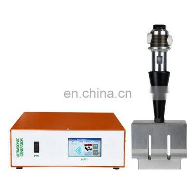 Shengfeng new 15kHz 2600w plastic sheet digital spot ultrasonic bonding welding set generator transducer