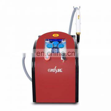 newest popular portable picosecond laser for pigment removal and skin care machine with ROHS certificate approval