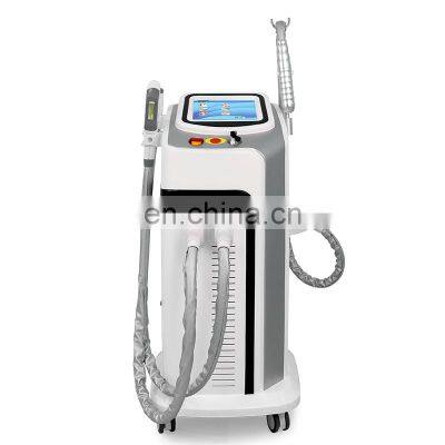3 in 1 Multifunction Elight IPL RF ND Yag Laser hair removal machine tattoo removal machine