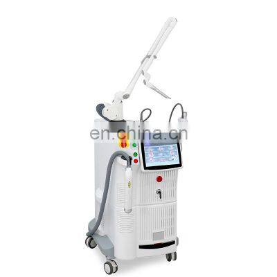 2 in1 Picosecond laser skin rejuvenation fractional co2 laser scar removal machine