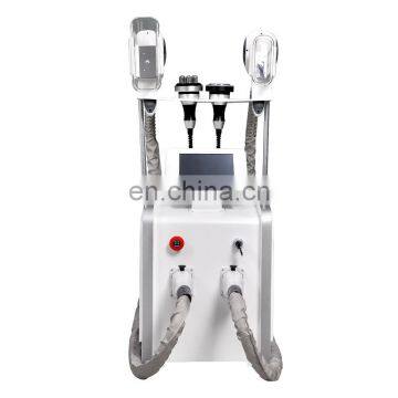 Portable Desktop Two Handles working same time Freezing Fat Cell Slimming Cryo Machine