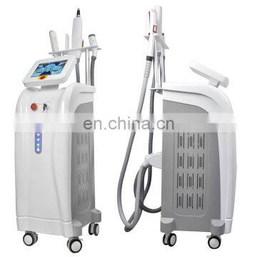 New style 3 in 1 laser hair removal device DPL/OPT laser machine + picosecond laser + RF skin tighten
