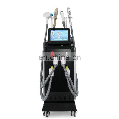 2021 dpl + nd yag laser + rf multifunction 4 in 1 laser beauty equipment for salon use