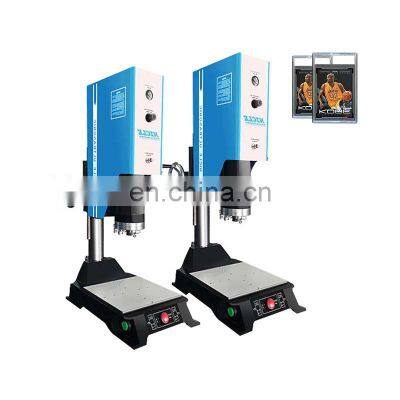 20k 2600w Manual Plastic Ultrasonic PSA Card Slab Welding Machine for plastic psa crad holder