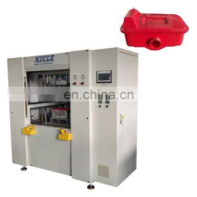Large hydraulic automatic servo hot plate welding machine plastic welder for rubber
