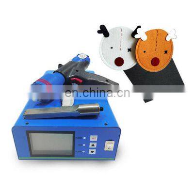 Customized Portable Manual Ultrasonic Spot Welding Machine Ultrasonic Handle Sealing Machine For Fabric