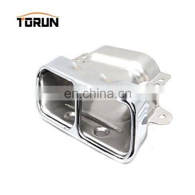New style Universal car stainless steel exhaust straight pipe for mercedes benz A45 AMG W176 X156