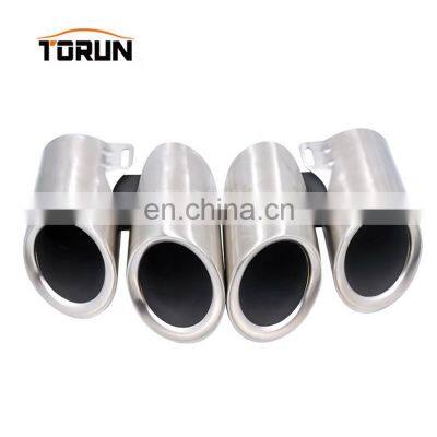 304 stainless steel factory directly sale 2019 exhaust tip for porsche