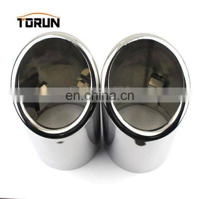 High performance exhaust tips for audi q7 Mirror polish