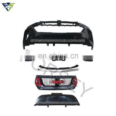 Auto Parts Modified Hilux Revo Rocco Body kit 2018 upgrade to T-RD Version Body kits