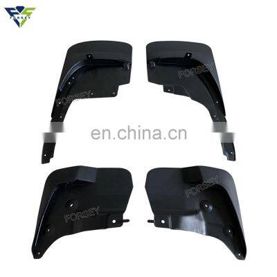 Mud Flaps For Land Cruiser LC200 2008-2011 Black Front & Rear Mud Guard Fender Flares Mudguard