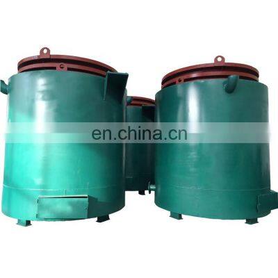 Hoist type smokeless energy saving Hard wood bamboo Kiln for making charcoal