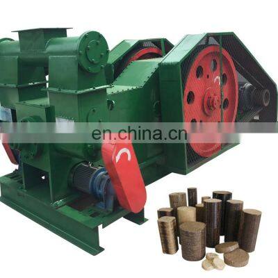 Bagasse paper waster biomass piston stamping briquette press
