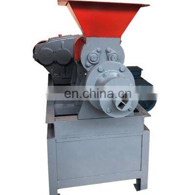 160 screw press barbecue coal charcoal briquette machine with automatic cutter