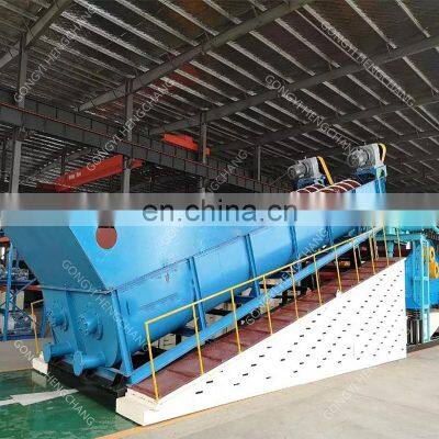 High quality 10-100thp stainless steel quartz mineral river silica sand washer spiral washing machine plant for sale