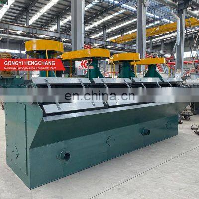 High Efficient Gold Mining Iron Zinc Silver Copper Ore Manganese Separating Froth Flotation Cell Tank Machine for Sale