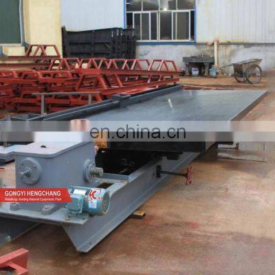 Factory Direct Sale Small Mini Gravity Panning Processing Equipment Mineral Separation Washing Gold Shaking Table Price