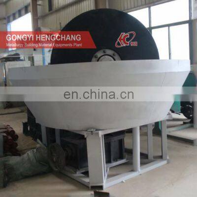 Grinding Gold Machine Wet Pan Mill for Rock Gold Processing For Sale