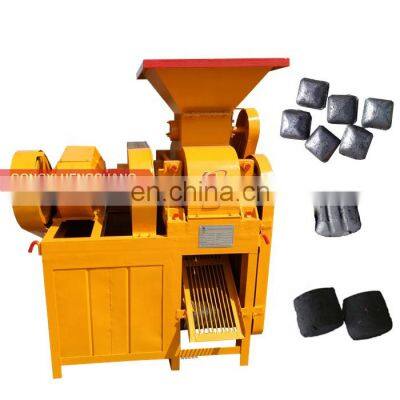 China factory supply 7-9t/H small mineral bbq powder square ball pillow shape coal briquette press machine price