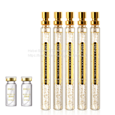 Magic Line Face Thread Lift Gold Protein Line Carving For Anti-wrinkle Serum
