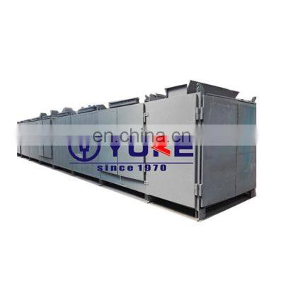 Factory sale charcoal briquette mesh belt dryer machine for briquetting line