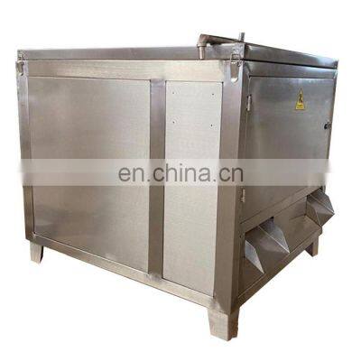 Stainless steel chicken intestines cutting Machine casing washing and cutting machine