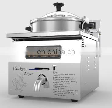 Deep Whole chicken pressure fryer machine/electric Deep Pressure Duck Fryer/Press Broasted Fryer