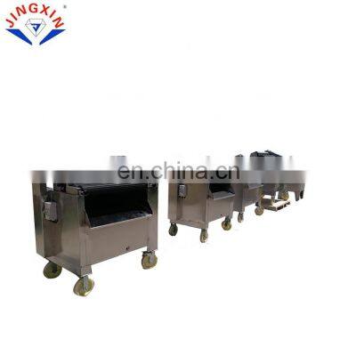 stainless steel sausage intestine casing cleaning machine