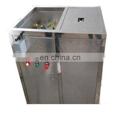 Chinese new model stainless steel fresh banana peeling machine
