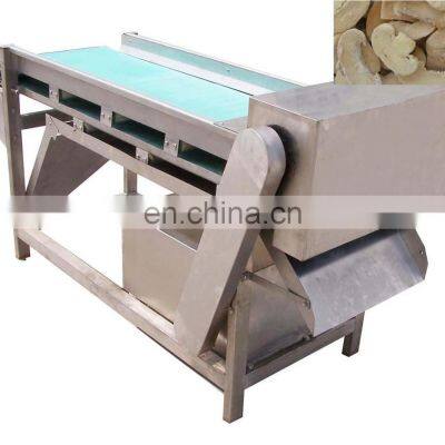500-700kg/h stainless steel mushroom slicing machine/mushroom cutting machine