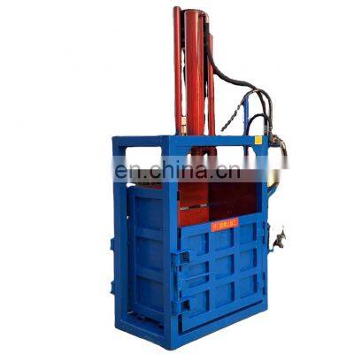 Factory Supply Semi Automatic Waste Paper Hydraulic Baler Machine Vertical Baling Press Machine For Sale