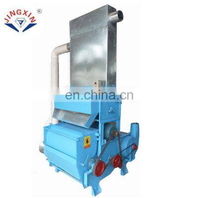 newest small saw type cotton ginning machine with cotton fabric collecting function