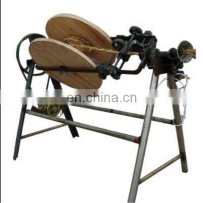 Portable stainless steel automatic straw rope machine/rope making machine