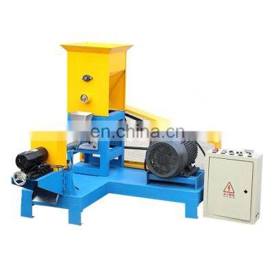 Hot sale commercial floating fish pellet making machine fish feed puffing machine