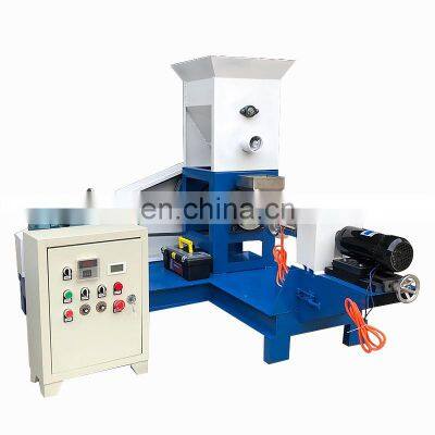 Animal feed pellet machine floating fish feed pellet production line for sale