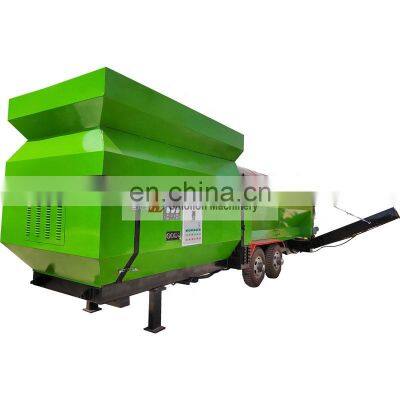 Best quality mobile heavy duty rock trommel screen machine