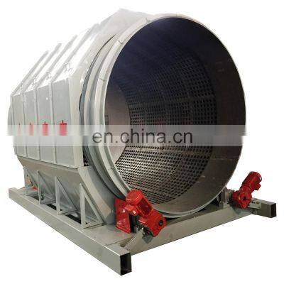 Small domestic waste garbage trommel drum screen for metal recycling/MSW