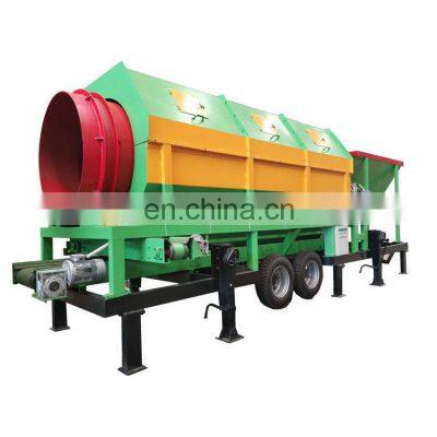 Rotary Rotating Trommel Drum Sieve Heavy Duty Rock Trommel Screen
