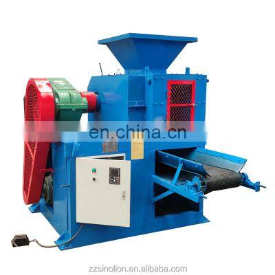 Supplies carbon dust gypsum tailings slime briquette production line with briquetting machine binder mesh belt dryer
