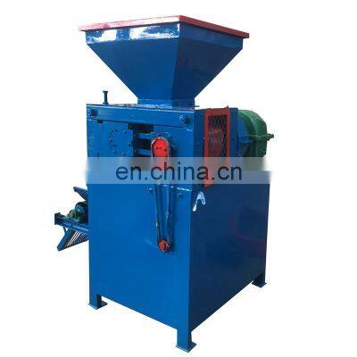 Factory price roller type coal briquetting machine for wet dry powder coal fines briquettes press