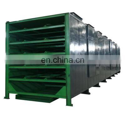 Carbon steel charcoal briquette chain plate dryer mesh belt dryer price 500-1000kg per hour