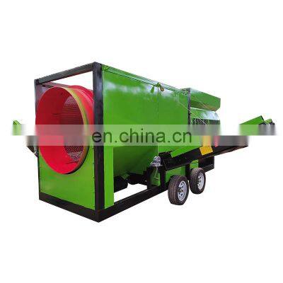 High Efficiency Mineral Quarry Separation Rotary Trommel Screen Design Portable Mobile Trommel Screen
