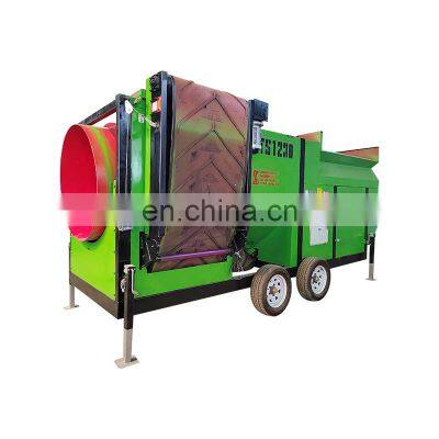 New Design Mobile Rotary Gold Mining Sand Gravel Stone Drum Compost Trommel Screen