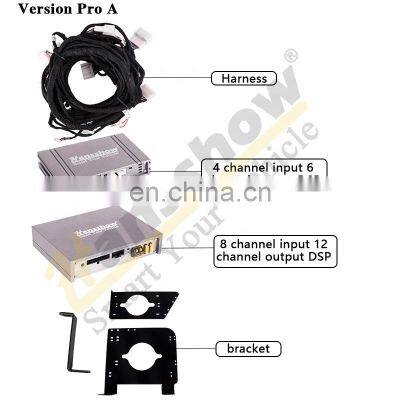 8 inch Active Subwoofer Speaker 8/12 channel DSP Amplifier Audio Loudspeaker Stereo Upgrade for Tesla Model Y LR & Performance